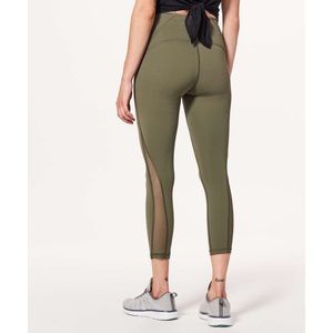 Lululemon Train times 25” in sage